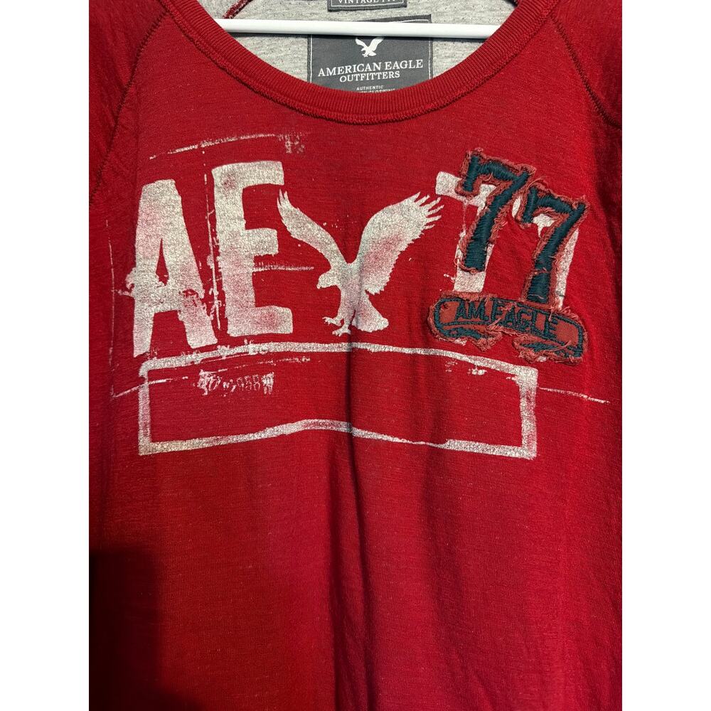 Men’s XXL Vintage fit American Eagle long sleeve T-shirt - Picture 2 of 8